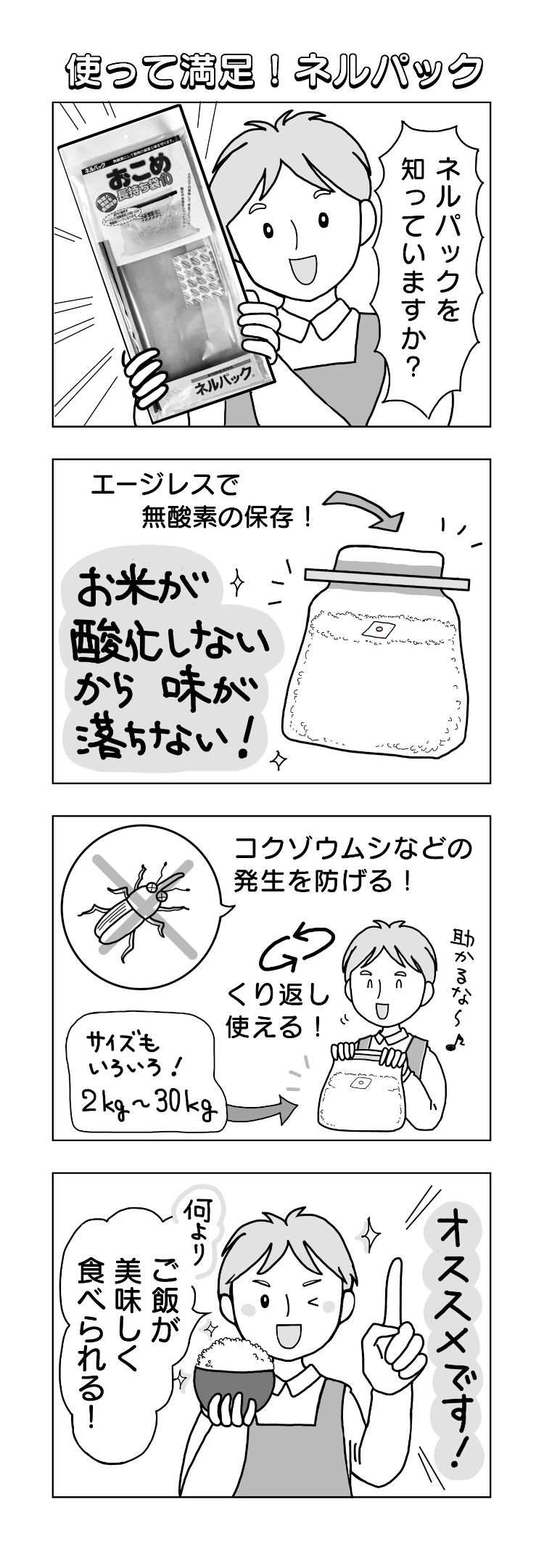 4コマで解説 Nelpackができること